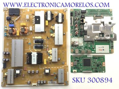 KIT DE TARJETAS PARA TV LG 4K UHD SMART TV / NUMERO DE PARTE EBT65203803 / EAX67872805 / EAX67872804 / T-CON 5496A / 6871L-5496A / 6870C-0759B / FUENTE 64908601 / EAY64908601 / LGP75T-18U1 / PANEL NC750DQE-AAGR1 / MODELO 75UK6570PUB / 75UK6570PUB.BUSWLOR